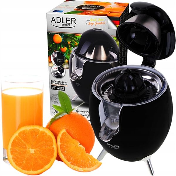 Wyciskarka do cytrusów Adler AD 4013b czarny 800 W zdjęcie 1