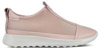 ECCO Półbuty damskie - FLEXURE wsuwane skórzane - rozmiar 36 - różowa skóra