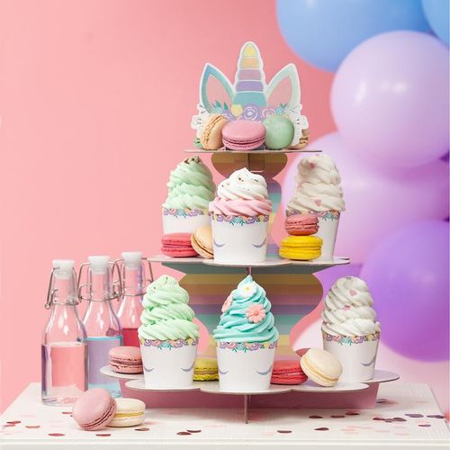 papilotki do muffinek jednorożec 6szt urodziny na Arena.pl