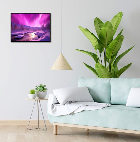 Plakat 55x40cm Aurora Nad Niebiem zdjęcie 4