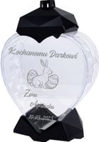 DUŻY ZNICZ Z napisem grawerem dedykacją Wielkanoc
