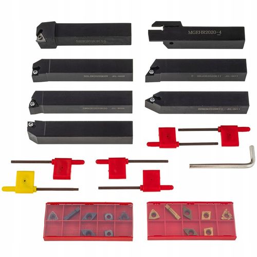 ZESTAW NOŻY TOKARSKICH SKŁADANYCH NÓŻ TOKARSKI 20 X 20 MM na Arena.pl