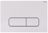 Przycisk spłukujący do stelaża Geberit Delta Sigma biały połysk cichy super