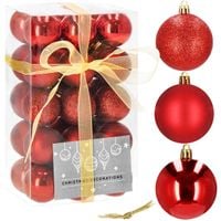 Bombki choinkowe 4 cm na choinkę 30 szt.