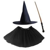 Akcesoria do przebrania ze spódniczką Czarownica Halloween