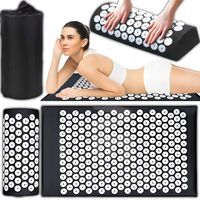 MATA DO AKUPRESURY ZDROWOTNA Z KOLCAMI POBUDZAJĄCA KRĄŻENIE MASAŻ