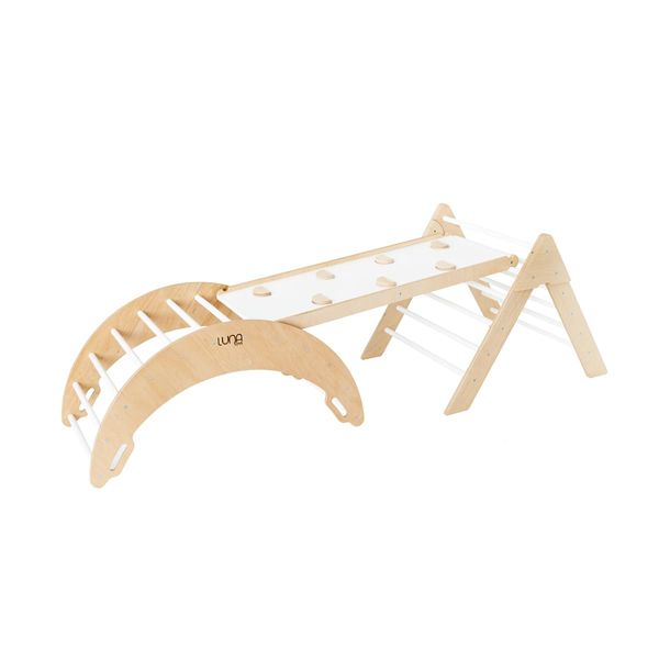 domowy plac zabaw Moon Max biały zdjęcie 1