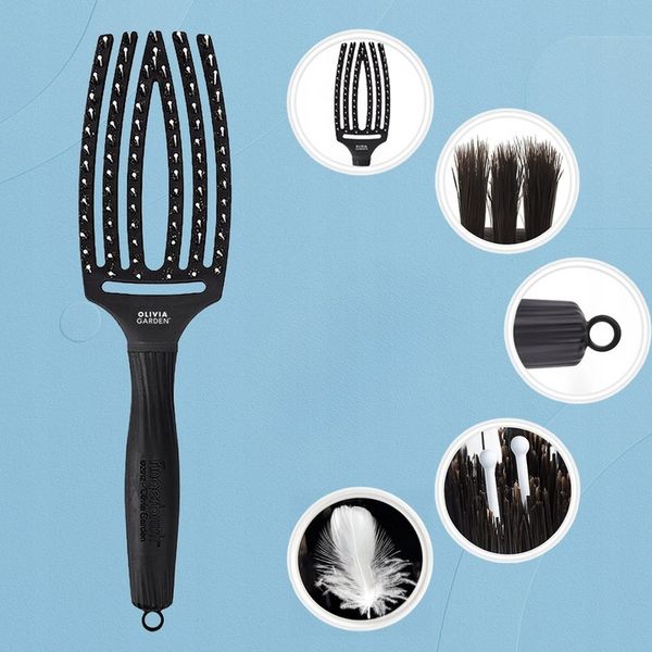 Olivia Garden Finger Brush Combo szczotka medium zdjęcie 2
