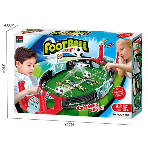 Gra Zręcznościowa Mini Stół Do Piłkarzyków Piłka Nożna Gra Rodzinna Zestaw na Arena.pl