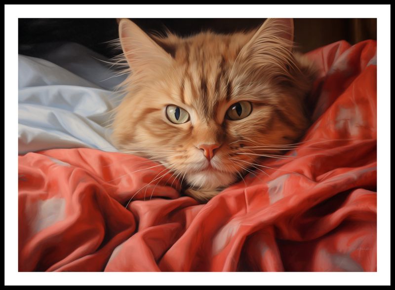 Plakat 84x59,5cm Mruczący Spokój zdjęcie 3