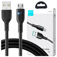 kabel joyroom premium series a13 usb-a / lightning 2.4a 2m - czarny