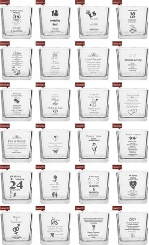 Wazon grawer PREZENT ślubny na ślub rocznicę na Arena.pl