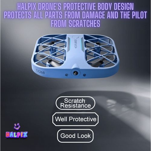 Trikowy mini dron Halpix zdalnie sterowany z kamerą 8K i Wi-Fi na Arena.pl