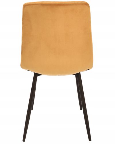 4 x krzesło tapicerowane pikowane welur nowoczesne na Arena.pl