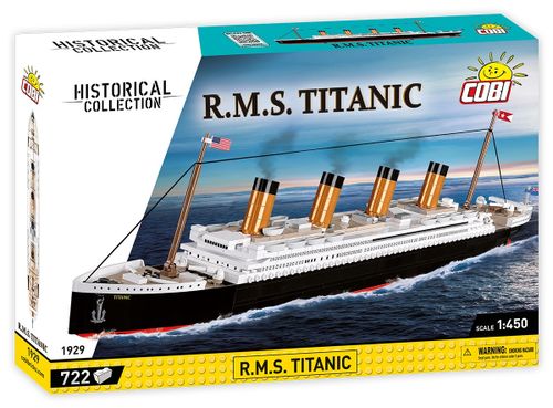 Klocki 722 elementy RMS Titanic 1:450 na Arena.pl