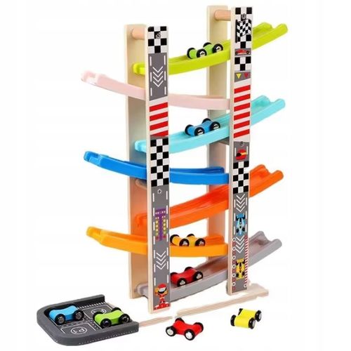 TOR SAMOCHODOWY DUŻY ZJEŻDŻALNIA DLA AUTEK 8szt (W076) na Arena.pl