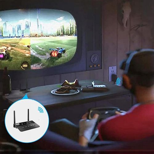 NADAJNIK ODBIORNIK Bluetooth do TV wieży hi-fi słuchawek APT-X do 80 m na Arena.pl