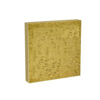 SERWETKI 15 SZT AHA TŁOCZONE ZŁOTE