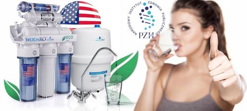 Filtr Wody RO7 WODARO ECO Odwrócona Osmoza Jonizator 75GPD Filtr Pod Zlew na Arena.pl