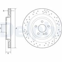 TARCZA HAM TYL 320X24 V DELPHI