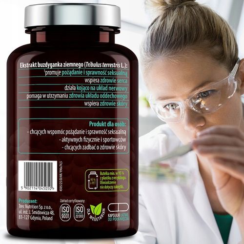 TRIBULUS FORTE NAJMOCNIEJSZY EKSTRAKT 95% Testosteron Sex Libido na Arena.pl