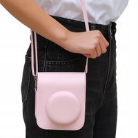 ETUI FUTERAŁ DO FUJIFILM INSTAX MINI 12 POKROWIEC NA APARAT RÓŻOWY PASEK
