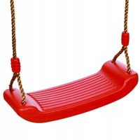 Huśtawka dziecięca czerwona