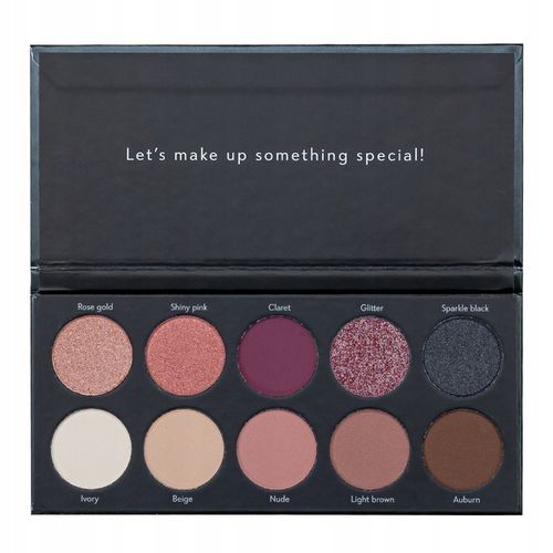 PALETKA CIENI DO POWIEK trwałe paleta CIENI matowe błyszczące NUTRIDOME na Arena.pl