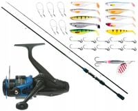 Zestaw Wędkarski Jaxon Wędka Spinning Kołowrotek