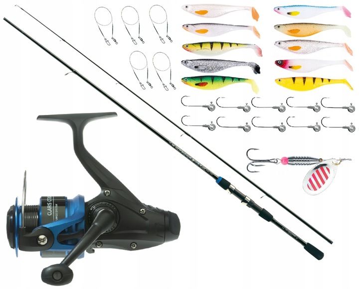 Zestaw Wędkarski Jaxon Wędka Spinning Kołowrotek zdjęcie 1
