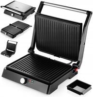 OPIEKACZ SANDWICH MAKER TOSTER GRILL PANINI ELEKTRYCZNY KERCH PUR