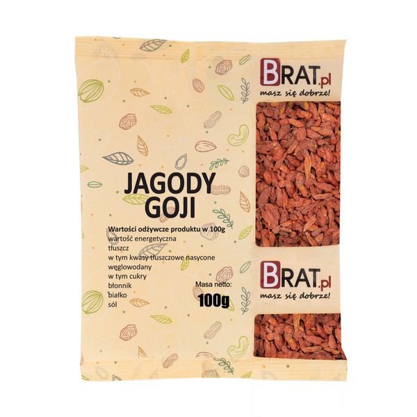 Małe jagody goji 100g zdjęcie 1