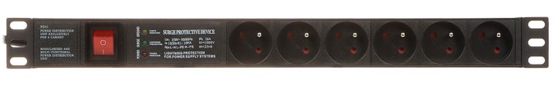 LISTWA ZASILAJĄCA PD-6/R-SPD-3L zdjęcie 1