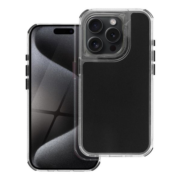 Futerał MATRIX do IPHONE 12 / 12 Pro czarny zdjęcie 1