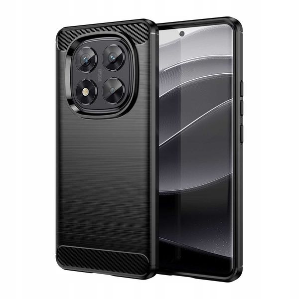 Spacecase Carbon Redmi Note 14 Pro 5G Black zdjęcie 2