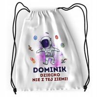 Plecak Sportowy Szkolny Dla Dominika Syna Dziecka Z Nadrukiem Ze Zdjęciem