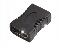 Adapter Savio CL-111 HDMI żeński - HDMI żeński