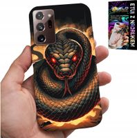 ETUI DO SAMSUNG NOTE 20 ULTRA - WĄŻ, WĘŻE KOBRA GRZECHOTNIK CASE + FOLIA