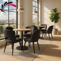 Krzesło Tapicerowane Premium KL-5 Ciemny Szary Piano 15