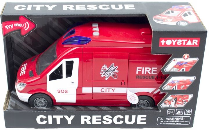 LT514 STRAŻ POŻARNA SAMOCHÓD WÓZ STRAŻACKI AUTO POJAZD NA NAPĘD zdjęcie 4