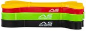 AQUA-SPORT ZESTAW 4 GUM POWERSTRECH SUPERBAND 2080mm RESISTANCE 3-78kg