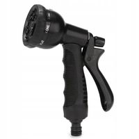 WĄŻ OGRODOWY MOCNY ROZCIĄGLIWY 15m PISTOLET ZŁĄCZKI ZWIJANY 8W1 ELASTYCZNY