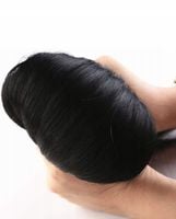 DOCZEPIANE WŁOSY Clip In Jak Naturalne Dopinki Proste Długie 6 Taśm 60 cm