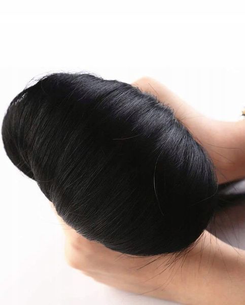 DOCZEPIANE WŁOSY Clip In Jak Naturalne Dopinki Proste Długie 6 Taśm 60 cm zdjęcie 2