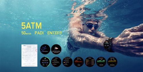 Smartwatch KIESLECT Actor black na Arena.pl