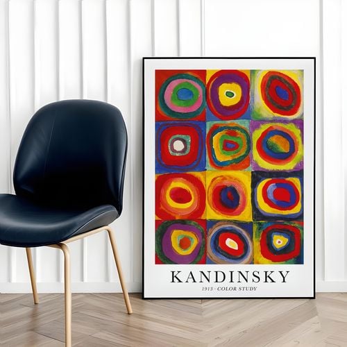 Plakat cyfrowy do wydruku kandinsky na Arena.pl