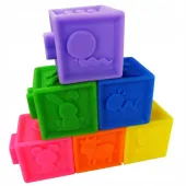 INTERAKTYWNE KLOCKI SENSORYCZNE Z PISZCZAŁKAMI