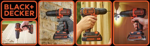 BLACK+DECKER AKUMULATOR 18V 2,0Ah BDL2018S na Arena.pl