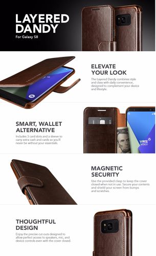 ETUI PORTFEL VRS DESIGN DANDY DO GALAXY S8 PLUS na Arena.pl