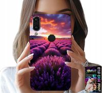ETUI DO HUAWEI P SMART 2019 - POLE LAWENDY, PIĘKNE KRAJOBRAZY, WZORY